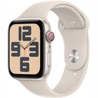 Viedpulkstenis Apple Watch SE 2023 GPS + Cellular 44mm Starlight Aluminium Case with Starlight Sport Band - M/L